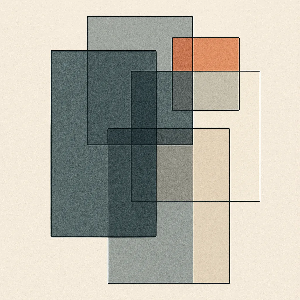 Illustration of overlapping data sources leaving gaps